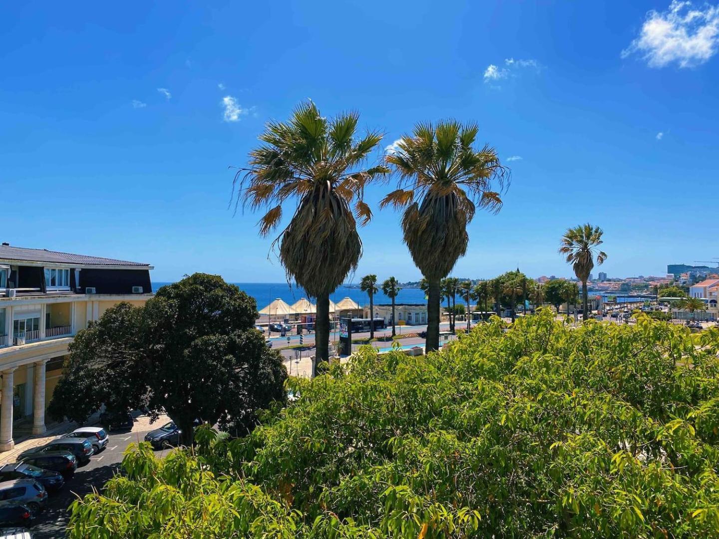 Sea View W Balcony 2 Mins Walk To Beach & Casino 埃斯托利尔 外观 照片