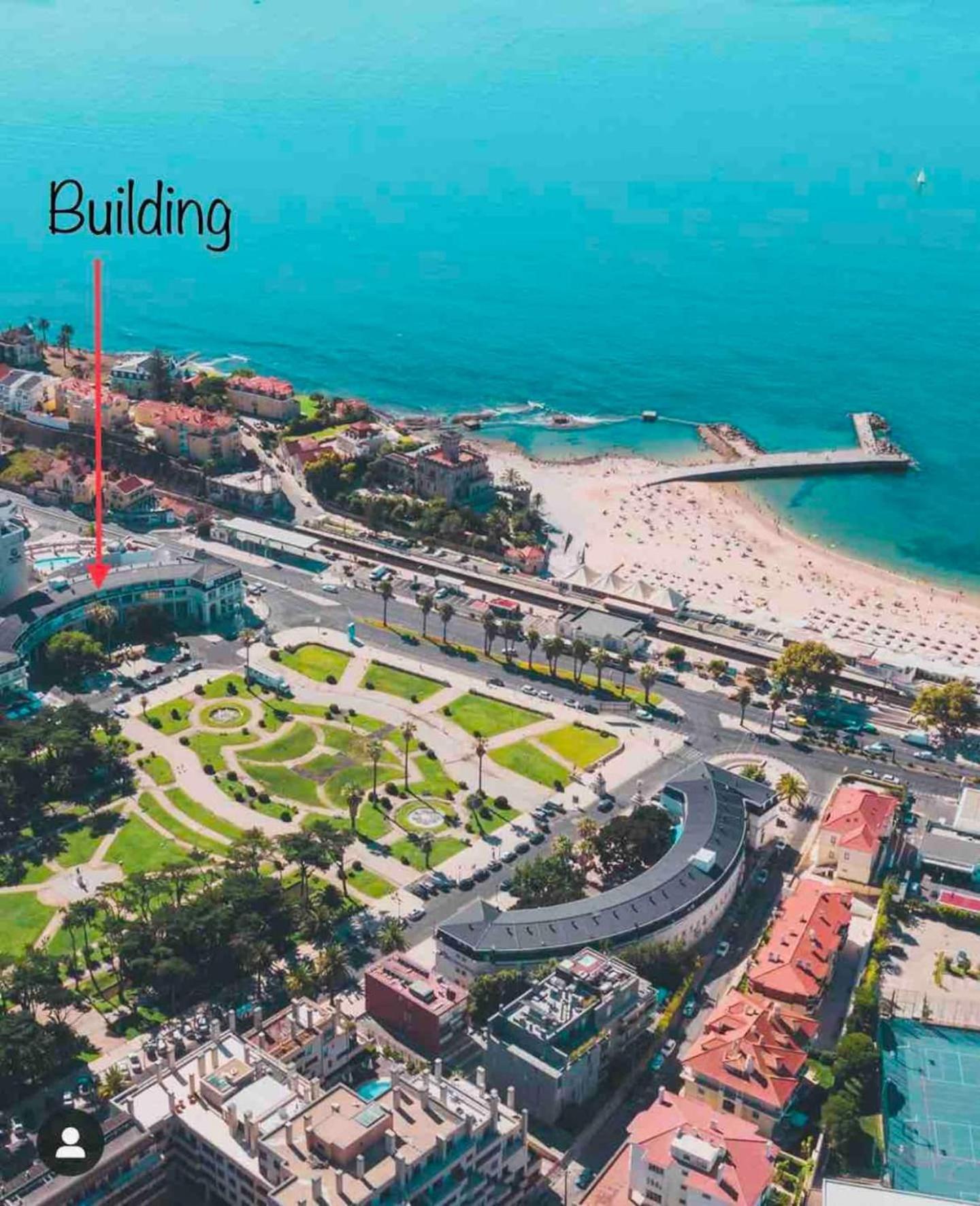 Sea View W Balcony 2 Mins Walk To Beach & Casino 埃斯托利尔 外观 照片